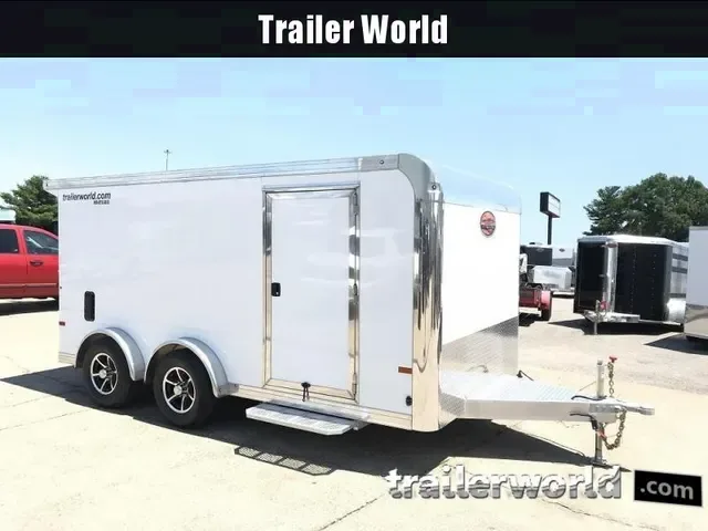 2025 Sundowner 7.5x14 Aluminum Enclosed Motorcycle Trailer - Make Offer