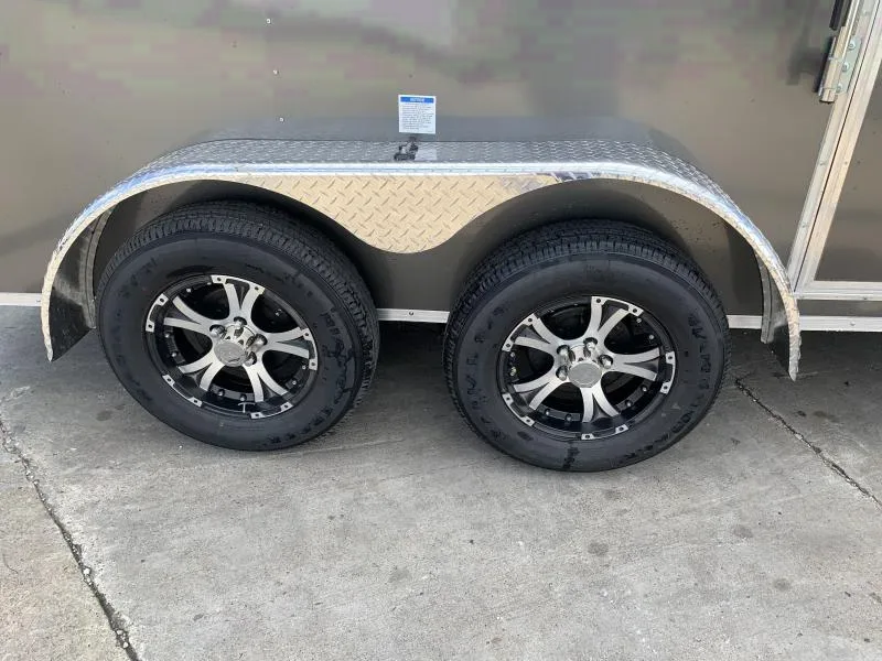 Submit Your Offer: 2025 Continental Cargo 7x12 V-nose Enclosed Trailer