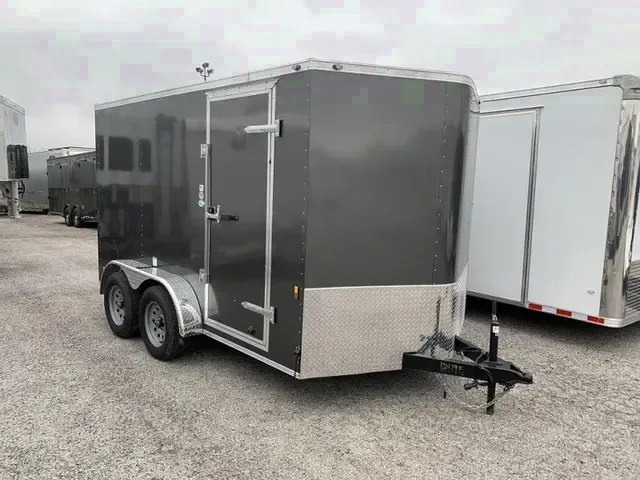 New 2025 Continental Cargo 7x12 Enclosed Trailer with Ramp Door – Make An Offer!