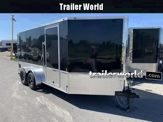 New 2025 Continental Cargo 7x14 V-Nose Enclosed Trailer