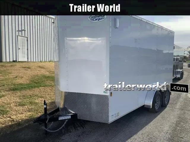 New 2025 Continental Cargo 7x14 V-Nose Enclosed Trailer - Make Offer