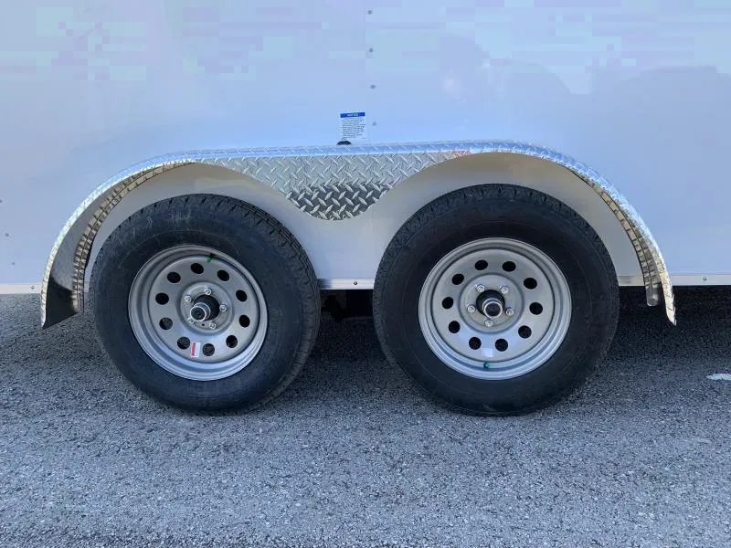2025 Continental Cargo 7x14 V-Nose Enclosed Trailer - Tandem Axle