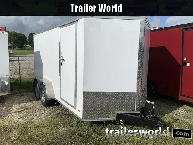 2025 Covered Wagon 7x14 V-Nose Enclosed Cargo Trailer - Submit Offer