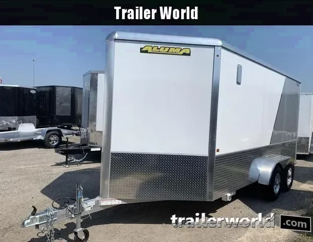 2022 Aluma AE714TAR 7x14 Aluminum Enclosed Cargo Trailer
