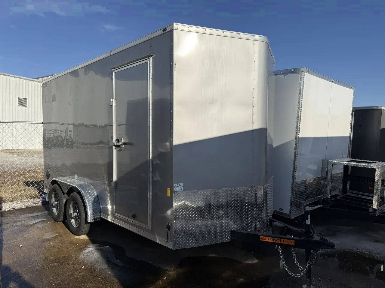 146411 - 2025 Continental Cargo 7' x 14' x 7' 3" *SCRATCHED* Cargo Cargo Trailer