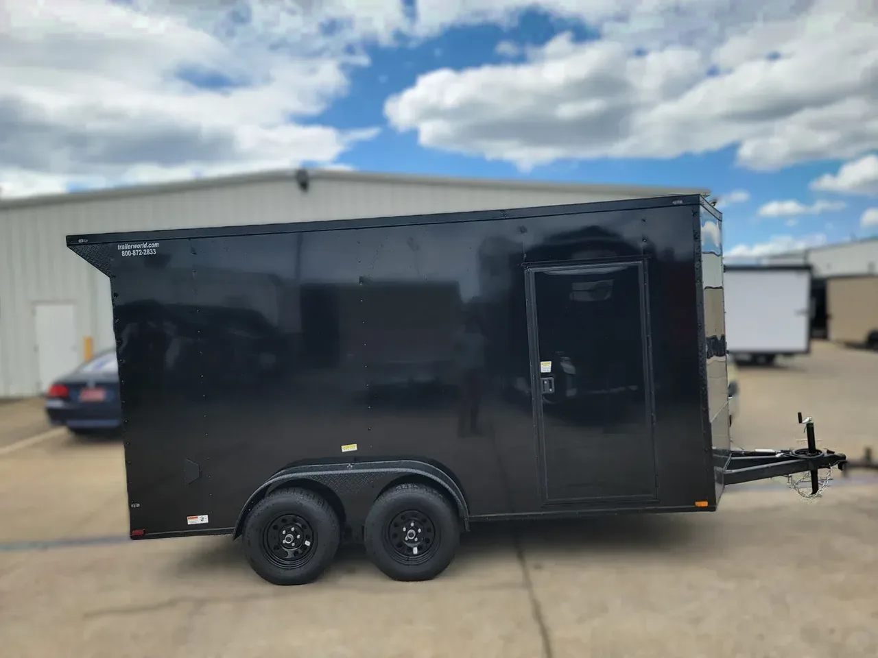 078788 - 2027 Miscellaneous QC 7'X14' TA Cargo Trailer with 2X3500# Axles Cargo Trailer