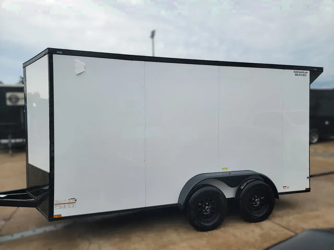 078486 - 2027 Miscellaneous QC Enclosed Cargo Trailer 7' x 14' x 7' Cargo Trailer