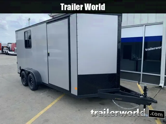 Versatile 2025 Covered Wagon 7x16 Goldmine Series Enclosed Trailer