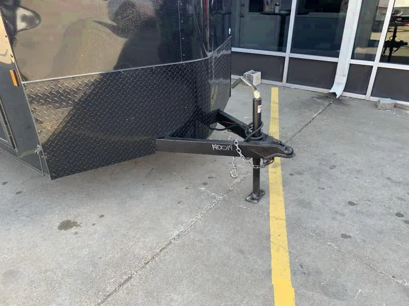 2025 Continental Cargo 7x16 Black Enclosed Trailer