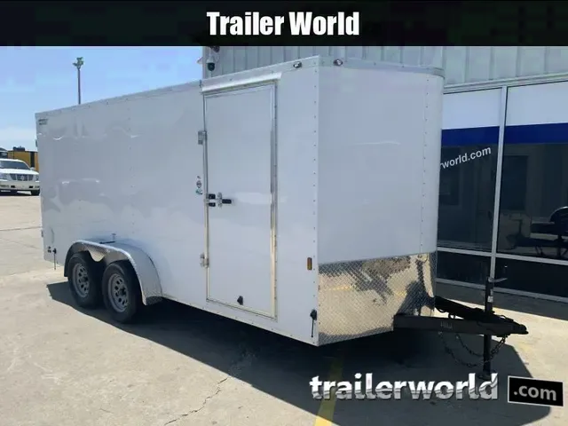 2025 Continental Cargo 7x16 V-Nose Enclosed Trailer - Make Your Offer!