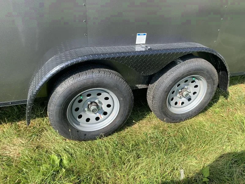 2025 Continental Cargo 7x16 V-Nose Enclosed Trailer – Make Offer