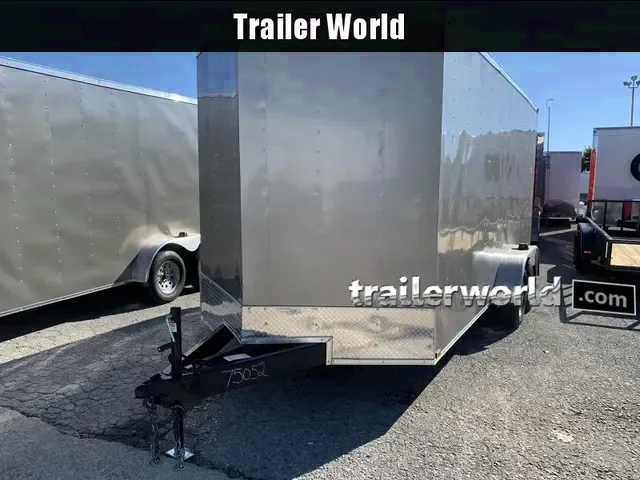 2025 Pewter 7x16 Tandem Axle Enclosed Cargo Trailer for Offer