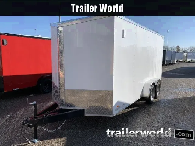 2025 Covered Wagon 7x16 V-Nose Enclosed Cargo Trailer – Submit Your Offer