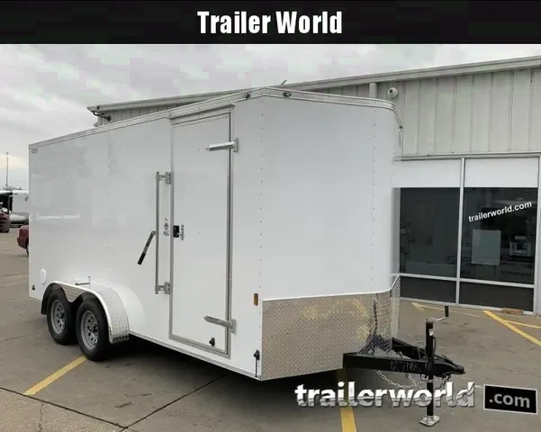 New 2025 Continental Cargo 7x16 Tandem Axle Enclosed Trailer