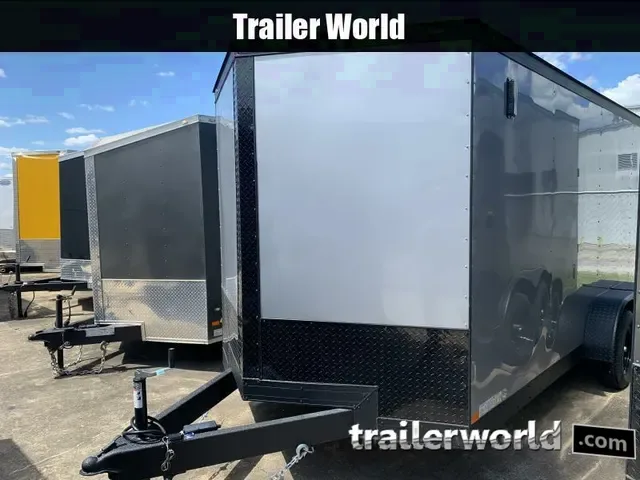 2025 Covered Wagon 7x16 Cargo Trailer - Silver - Bowling Green, KY