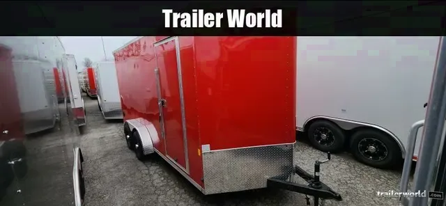 2025 Continental Cargo 7' X 16' TA Cargo / Enclosed Trailer