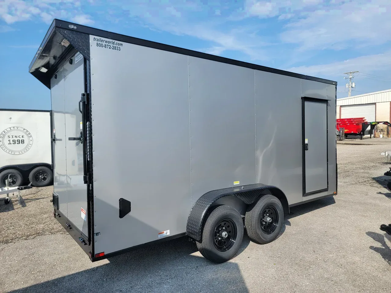 078482 - 2027 Miscellaneous QT 7'x16'x7' Tandem Axle Enclosed Cargo Trailer Cargo Trailer