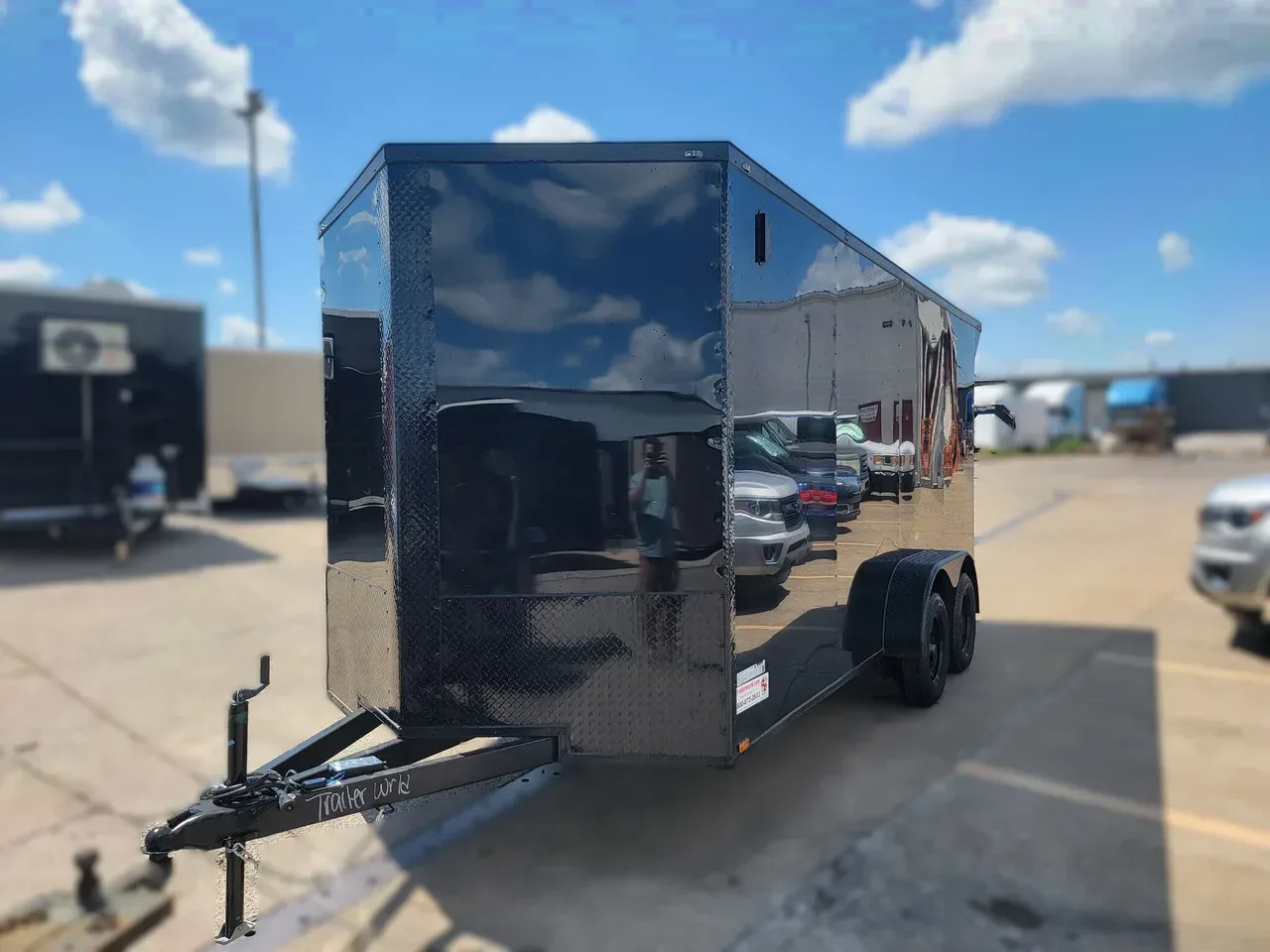 078787 - 2027 Miscellaneous QC 7'X16' Cargo Trailer with 2X3500# Axles Cargo Trailer