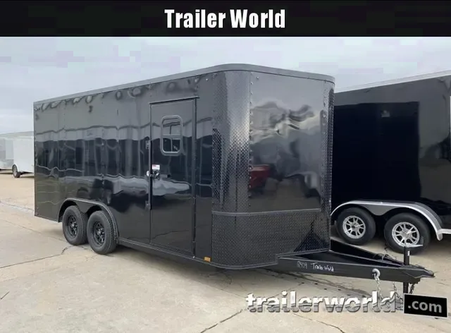 Black Enclosed Cargo Trailer 8.5 x 16 - Bowling Green, KY