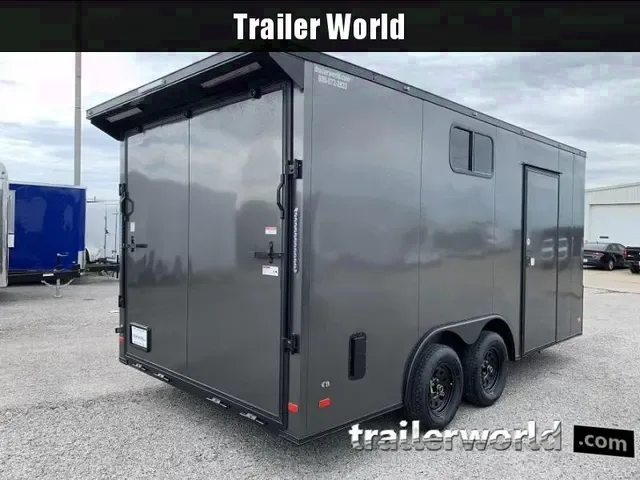 2025 Covered Wagon 8.5x16 V-Nose Enclosed Trailer - Camper Prep - Offer Accepted!