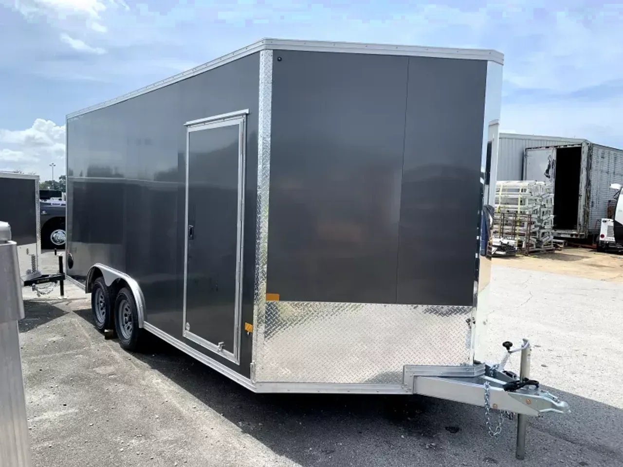 024212 - 2025 CargoPro Stealth 8.5' x 16' x 7'1" TA Aluminum Cargo Cargo Trailer