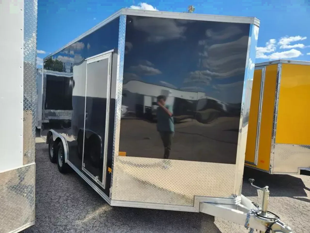 024213 - 2025 CargoPro Stealth 8.5' x 16' x 7'1" TA Aluminum Cargo Cargo Trailer
