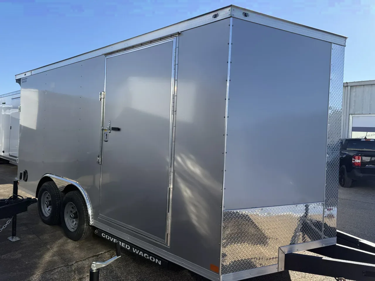 108861 - 2026 Covered Wagon 8.5' x 16' x 7' TA Cargo (2)5200# Axles Cargo Trailer