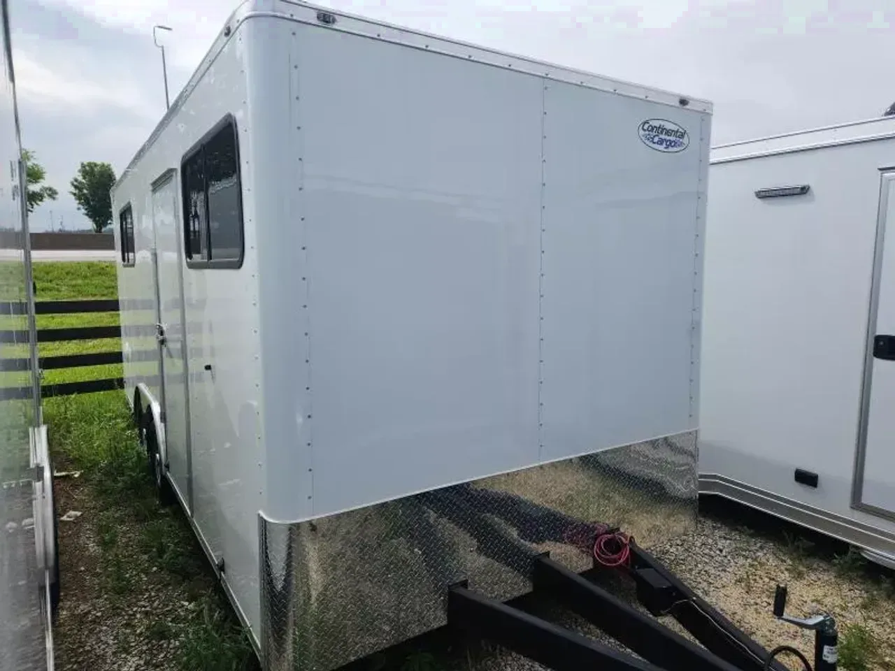 147946 - 2025 Continental Cargo 8.5' x 20' x 7'3" TA UNFINISHED Office Trailer Cargo Trailer