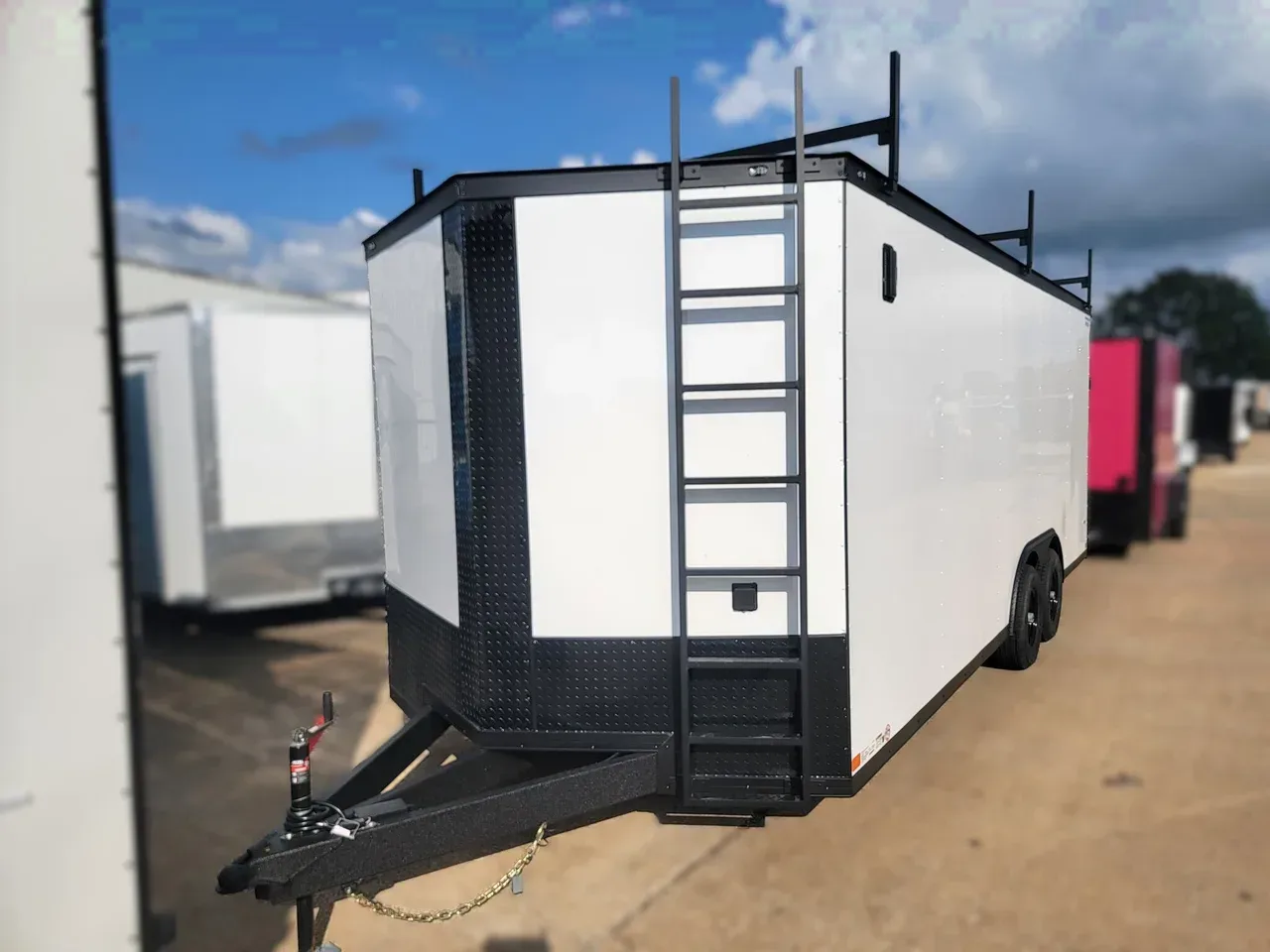 114040 - 2027 Covered Wagon 8.5'X20'X7' Cargo Trailer with 2X5200# axles Cargo Trailer