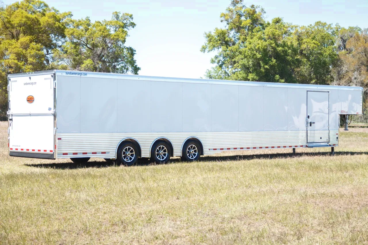 All Aluminum 48ft Enclosed Cargo/Car Hauler Trailer