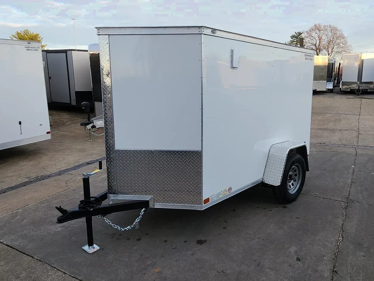 111379 - 2026 Covered Wagon 5' x 8' Single Axle Cargo Cargo Trailer