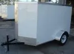 8FT CARGO TRAILER W/REAR RAMP DOOR