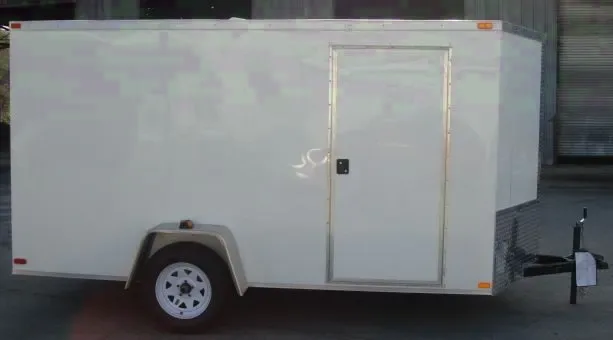 12FT CARGO TRAILER W/1-3500LB AXLE