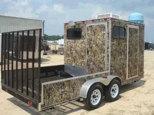Hunters Hybrid Camo Trailer 14ft