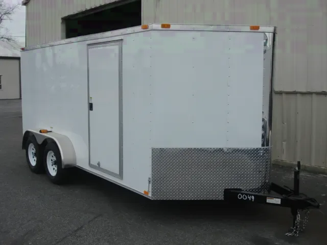 14FT CARGO TRAILER W/2-3500LB AXLES