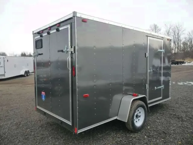 Charcoal 12ft Enclosed Landscape Cargo