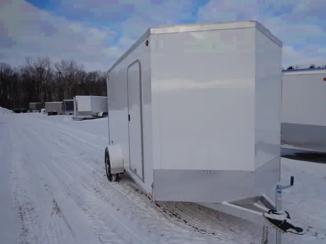 All Aluminum 12ft Enclosed Cargo Trailers