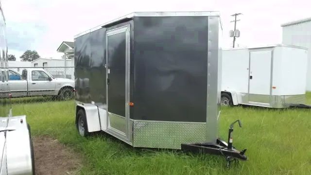 10ft Single Axle - V-nose - Ramp