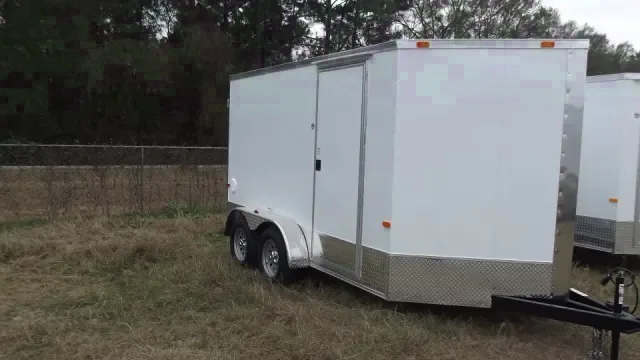 12FT CARGO TRAILER W/BARN DOORS