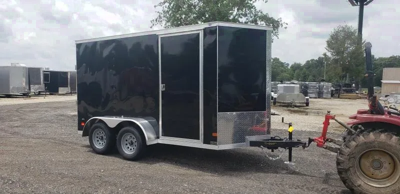 Make Offer: 2025 Covered Wagon 6x12 Tandem Axle Enclosed Cargo Trailer