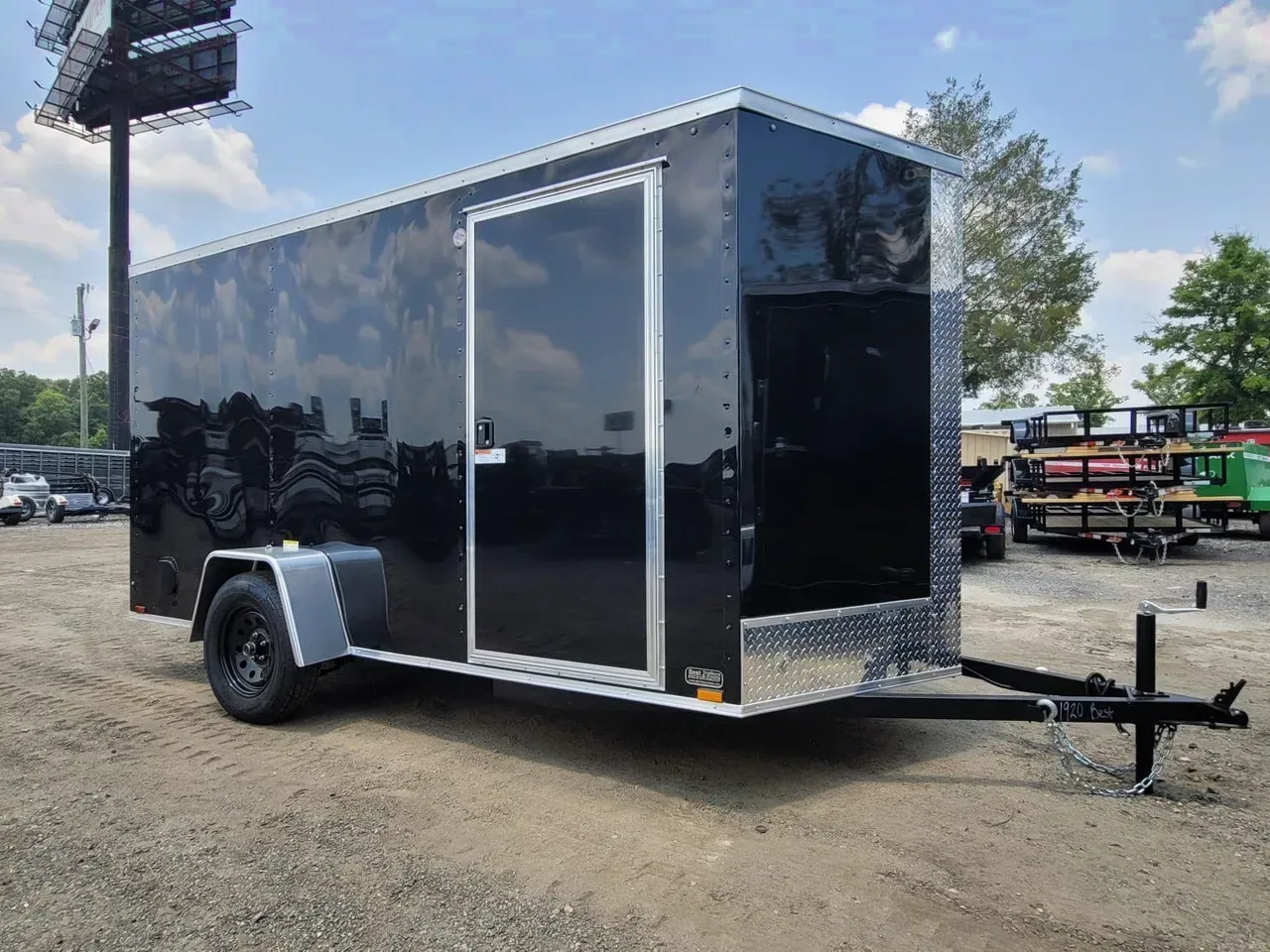 Enclosed 2026 6X12 Arising Trailers 6×12 EKO economy enclosed trailer -ECCW612-001378 6 ft. x12 ft.