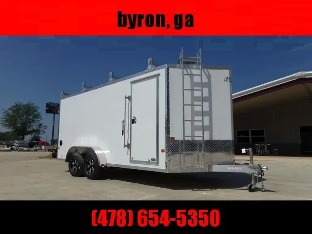2025 EZ Hauler 7.5x16 Deluxe Enclosed Cargo Trailer for Contractors