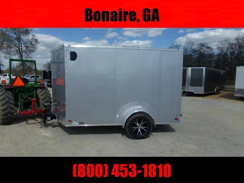 2025 NationCraft 7x10 Enclosed Cargo Trailer with Motorcycle Package - Your Offer Welcome