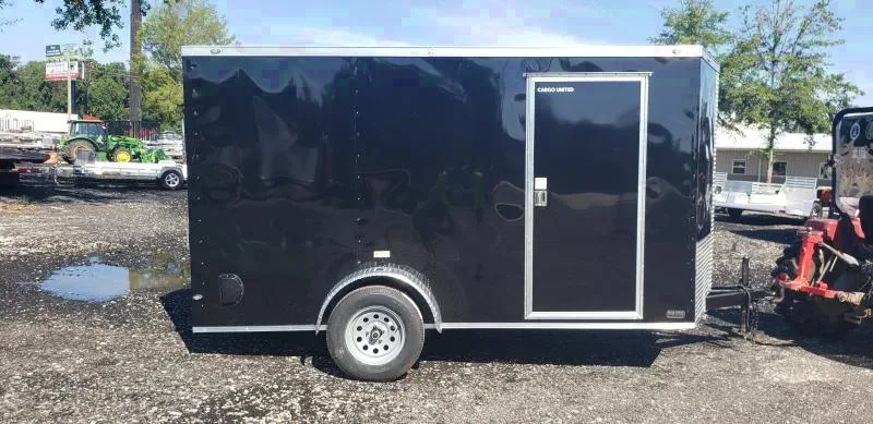 2025 Cargo United 6x12 Black Enclosed Trailer - Byron, GA