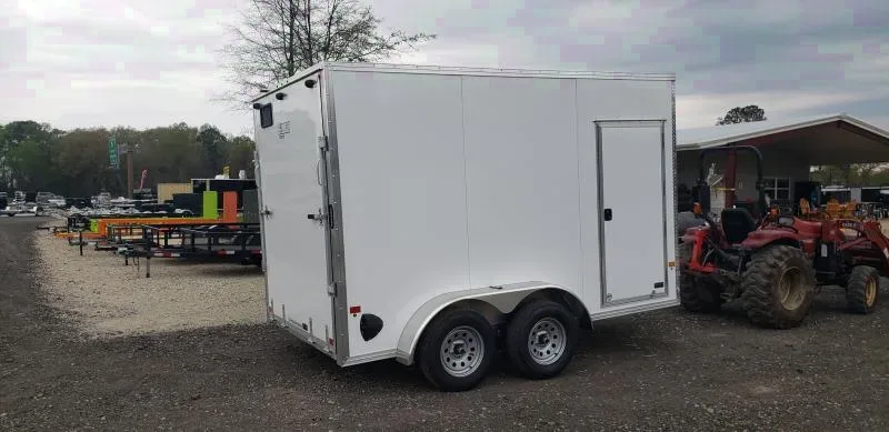 2025 Mission 7 x 12 Tandem Axle Aluminum Enclosed Cargo Trailer - Make an Offer