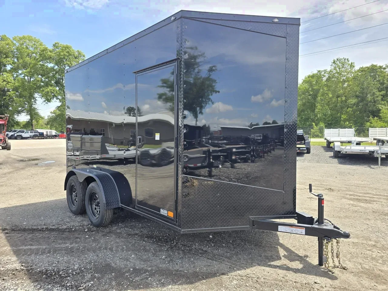 Enclosed 2026 7X12 Seed Cargo 7×12 7K Tandem Axle Enclosed Trailer -eccw712-002897 7 ft. x12 ft.