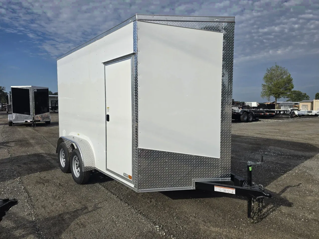 Enclosed 2027 7X12 Seed Cargo 7&amp;#215;12 Tandem Axle 7K Enclosed Trailer -eccw712-000469 7 ft. x12 ft.