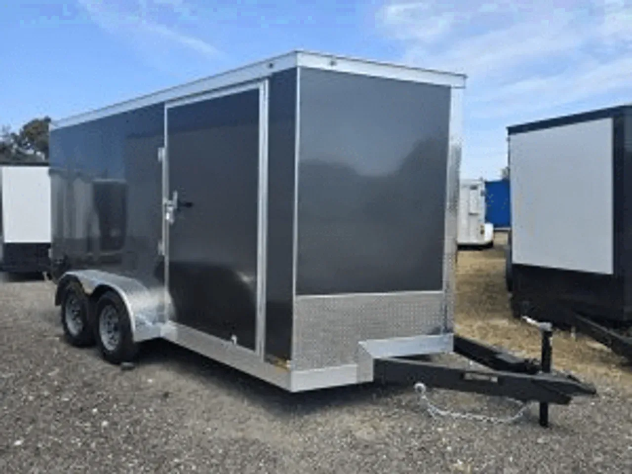 Enclosed 2026 7X14 Covered Wagon Trailers 7×14 TA Enclosed Trailer -eccw714-112112 7 ft. x14 ft.