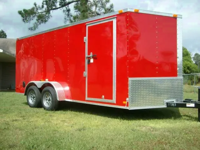 2025 Upgraded Enclosed Cargo 7x16 Trailer - Byron, GA