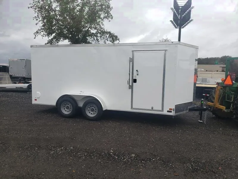 7x16 economy cargo trailer enclosed